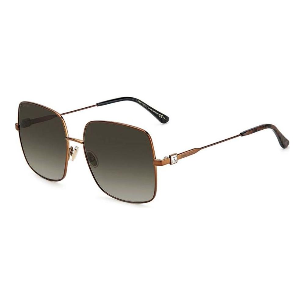 Jimmy Choo Brown Metal Sunglasses Jimmy Choo