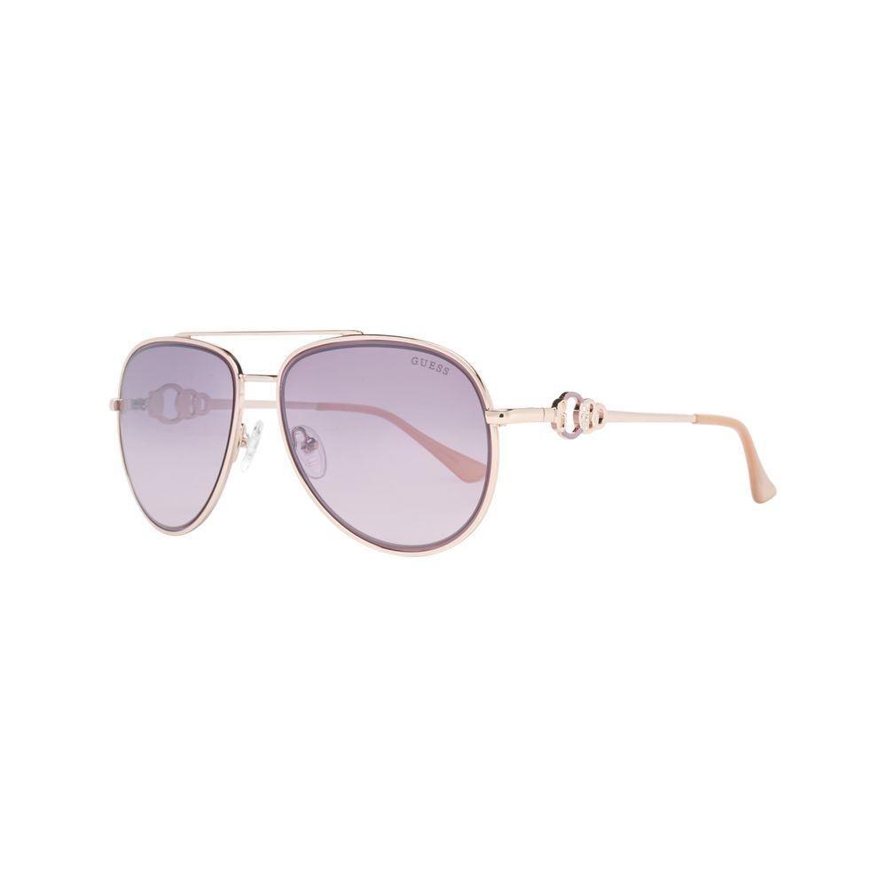 Guess Gold Metal Sunglasses Guess