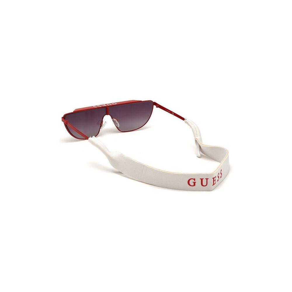 Guess Red Metal Sunglasses Guess