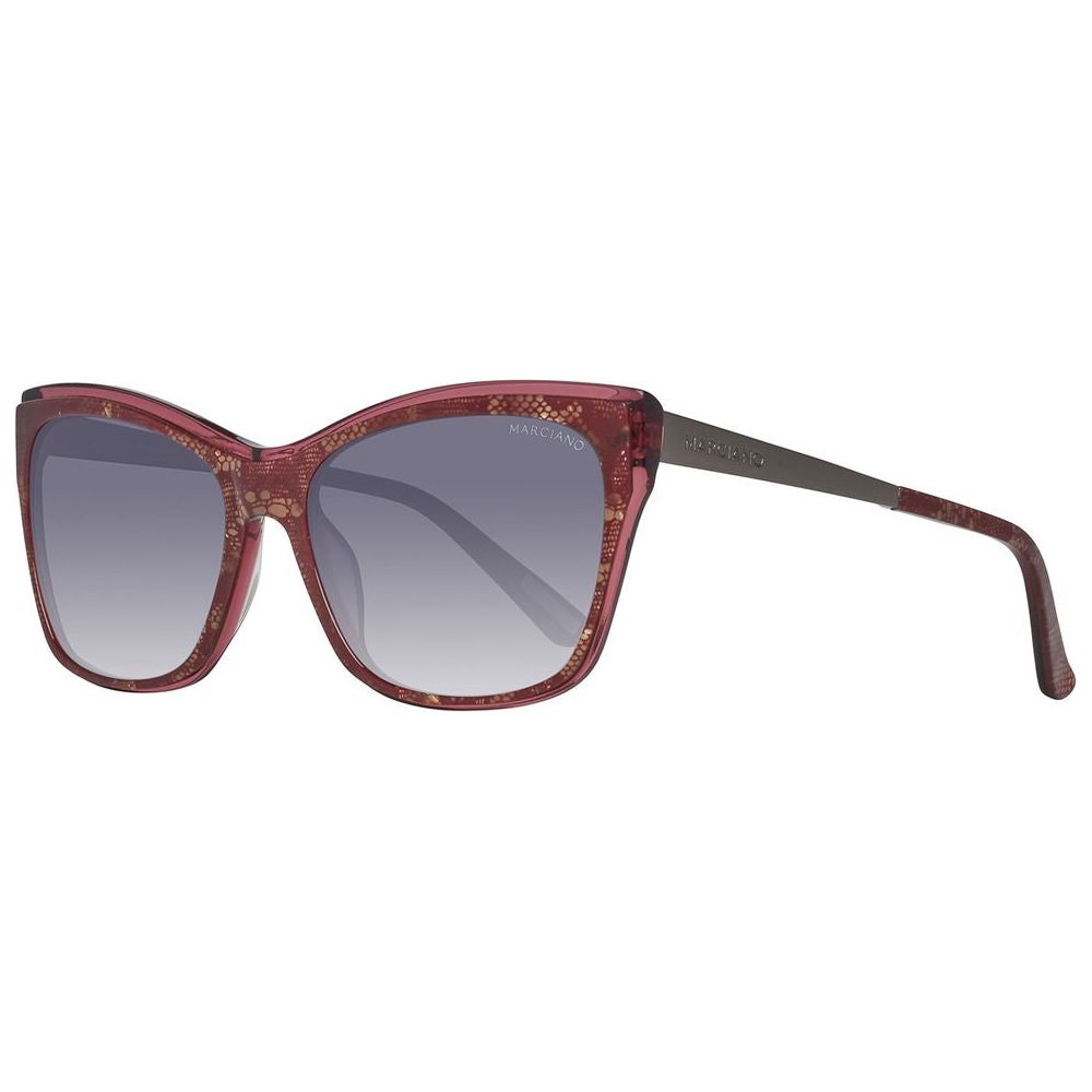 Marciano by Guess Brown Metal And Acetate Sunglasses Marciano by Guess