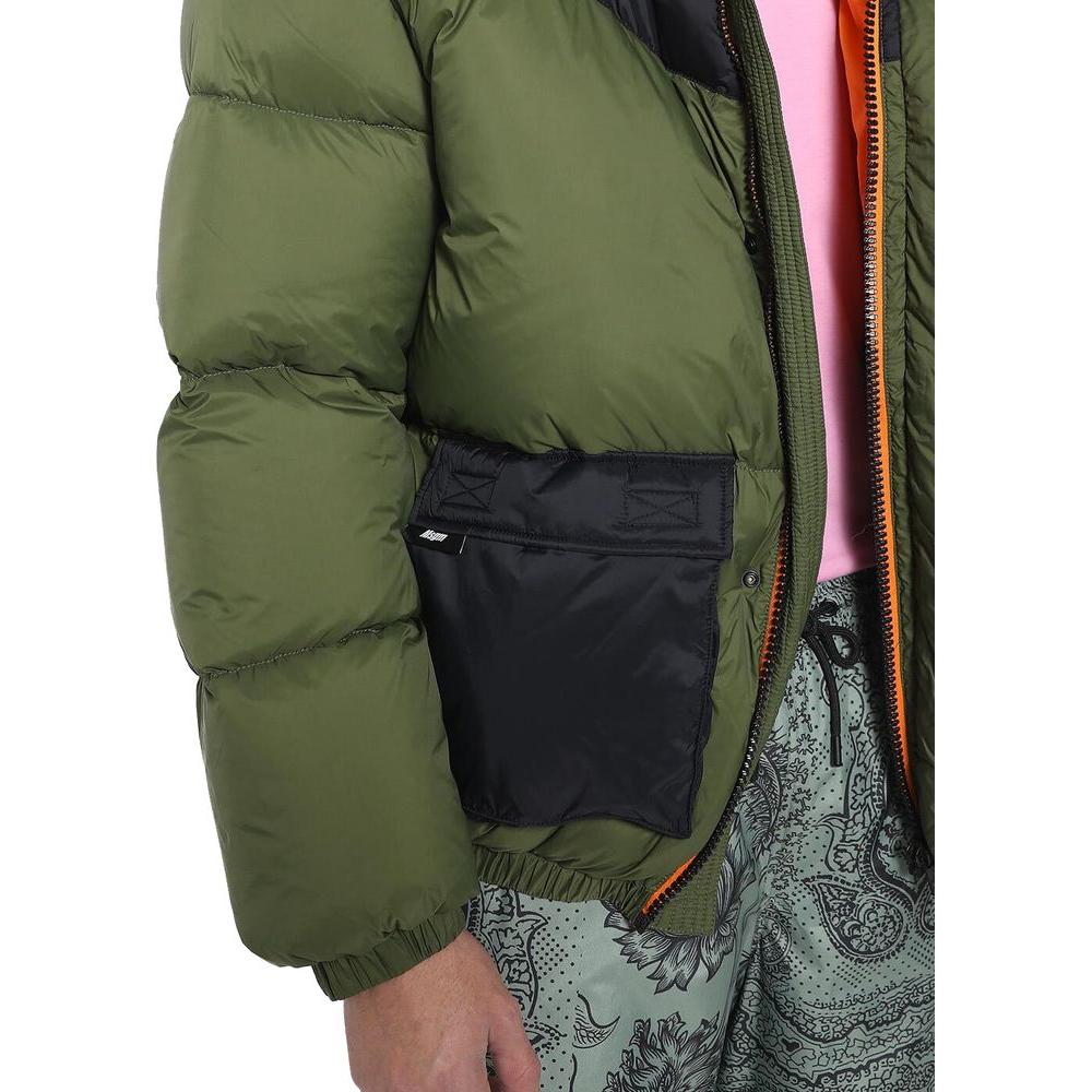 MSGM Green Nylon Jacket MSGM