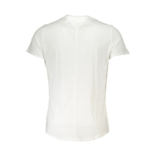 Tommy Hilfiger White Cotton T-Shirt Tommy Hilfiger