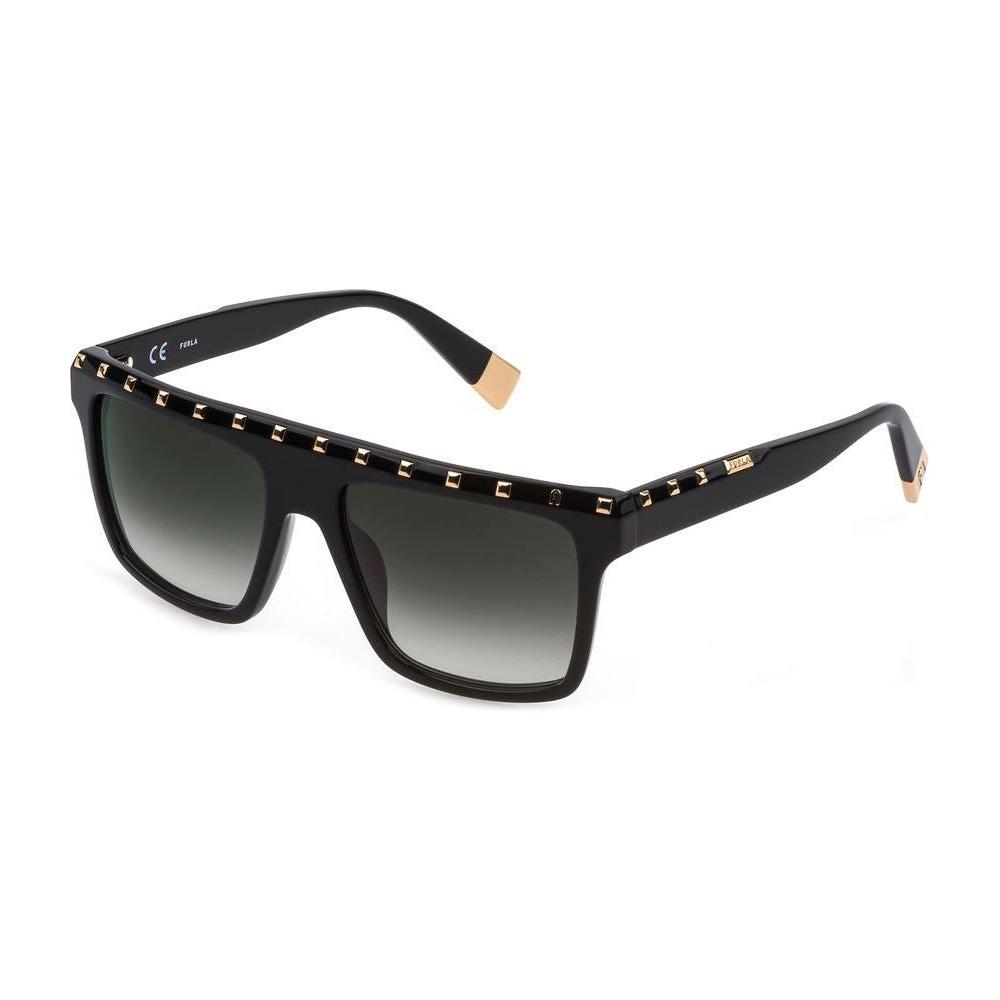 Furla Black Acetate Sunglasses Furla