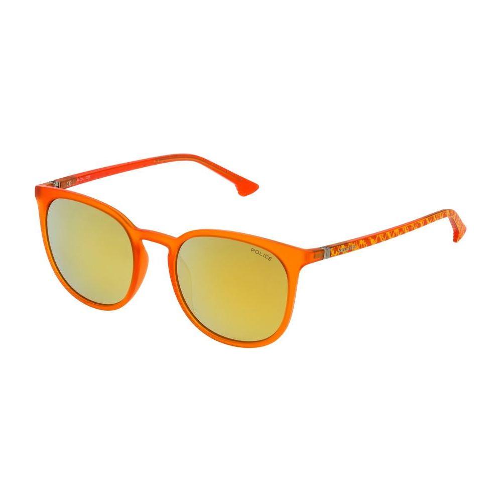 Police Orange Injected Sunglasses Police