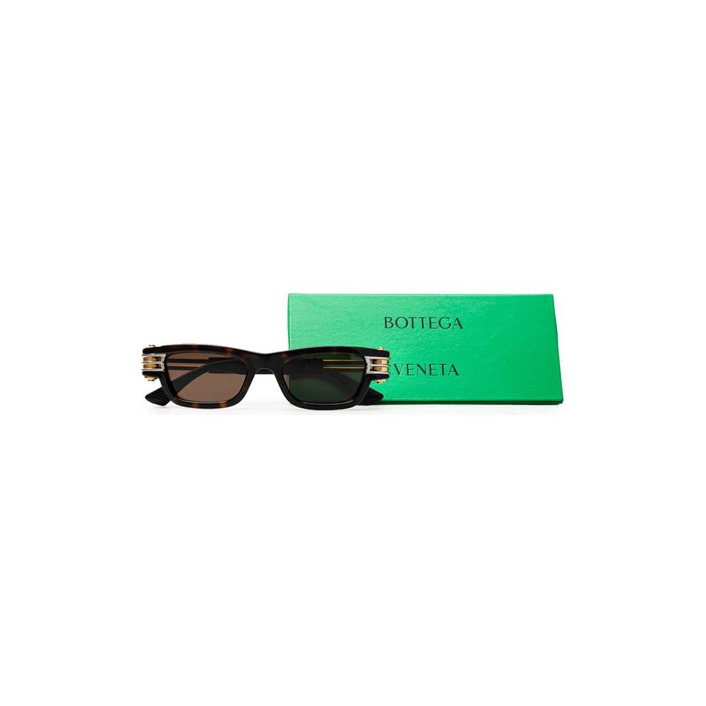 Bottega Veneta Brown Acetate Sunglasses Bottega Veneta