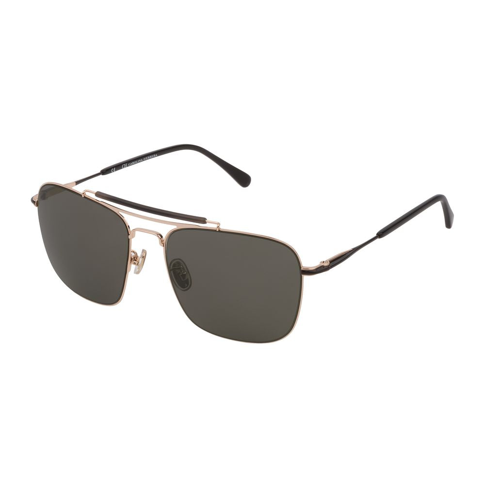 Carolina Herrera Rose Gold Metal Sunglasses Carolina Herrera