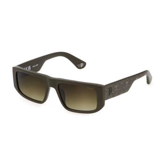 Police Green Acetate Sunglasses Police