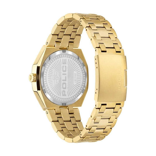 Police Gold Stainless Steel Watch Police