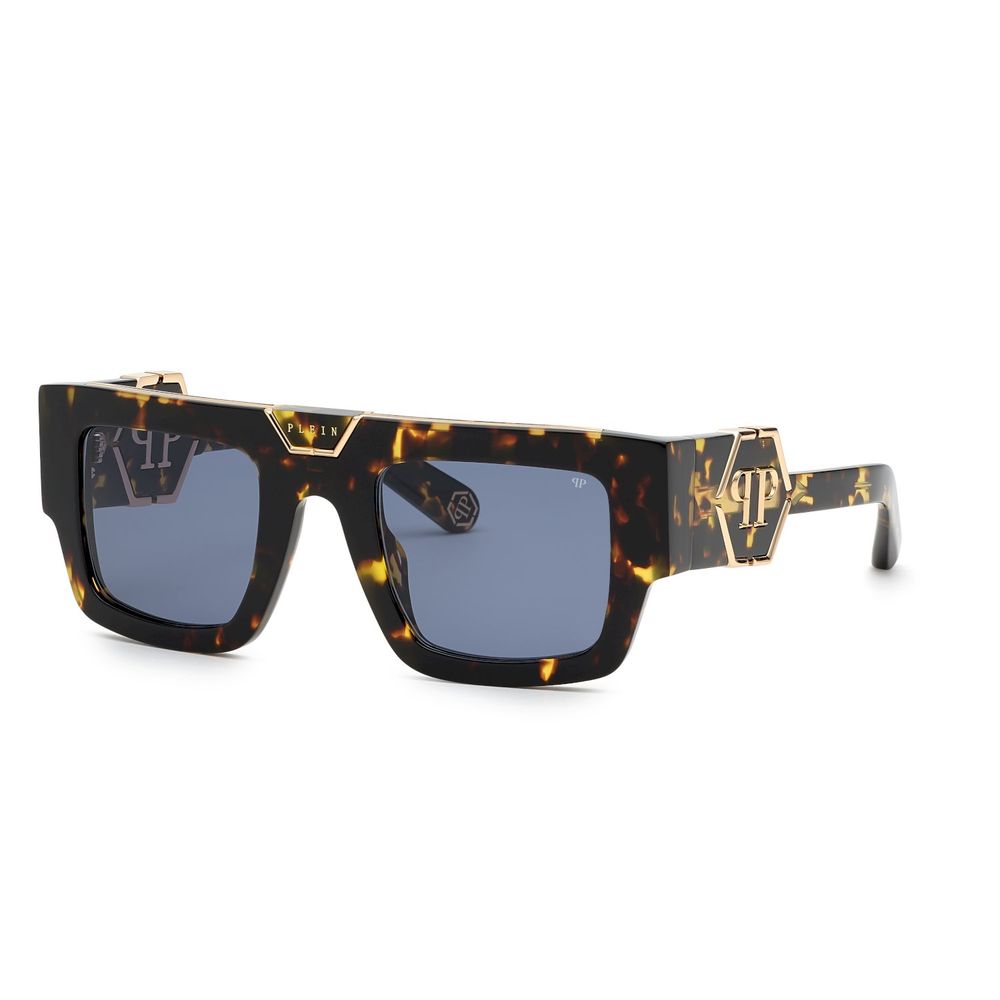 Philipp Plein Brown Acetate Sunglasses Philipp Plein