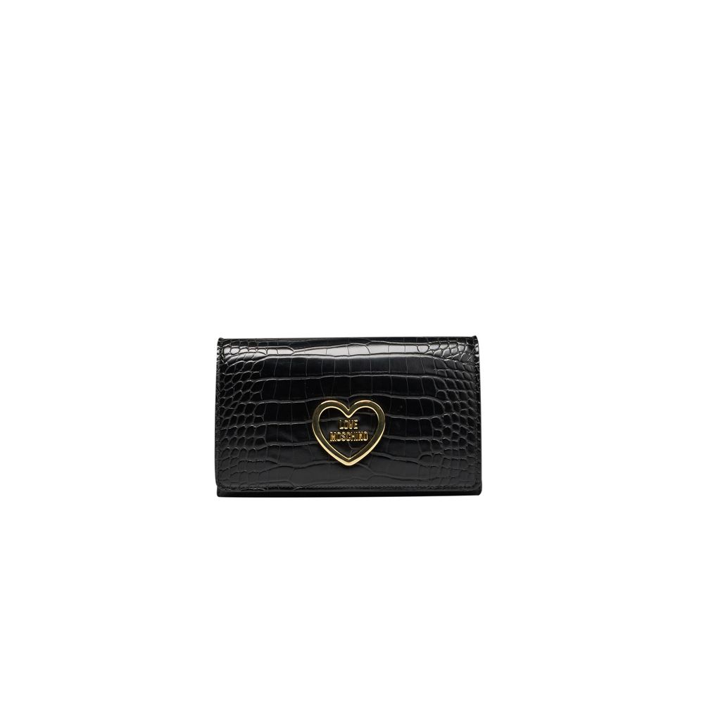 Love Moschino Black Polyethylene Crossbody Bag Love Moschino