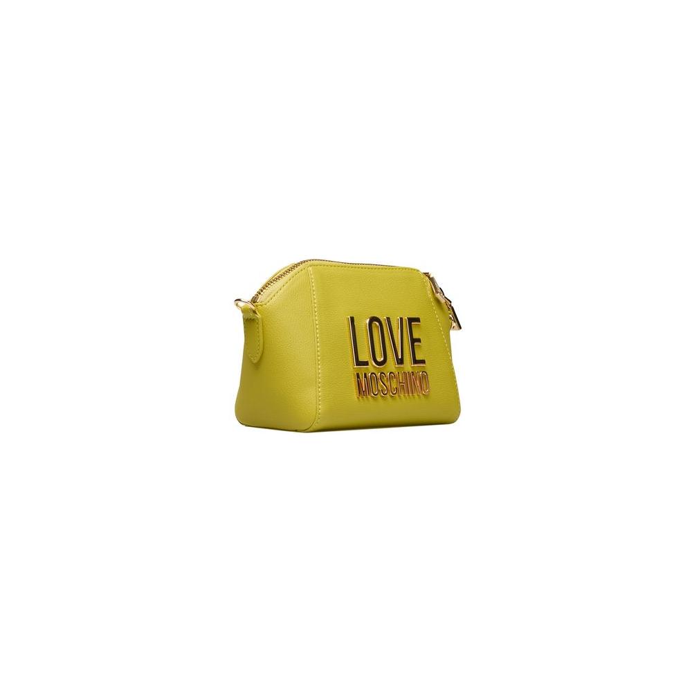 Love Moschino Yellow Polyethylene Crossbody Bag Love Moschino