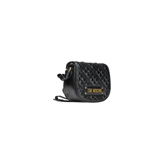 Love Moschino Black Polyethylene Crossbody Bag Love Moschino