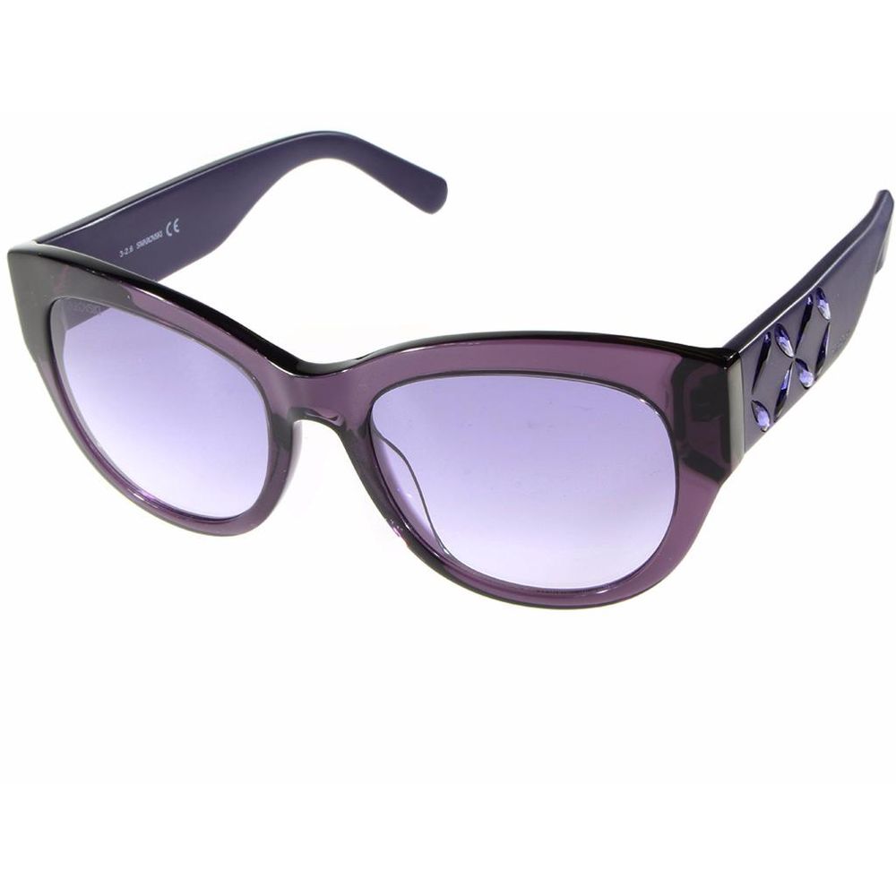 Swarovski Purple Plastic Sunglasses Swarovski