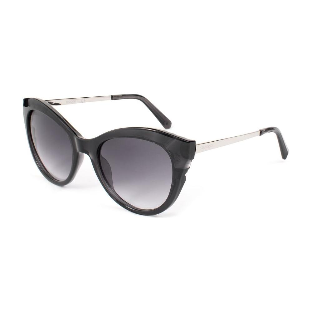 Swarovski Gray Plastic Sunglasses