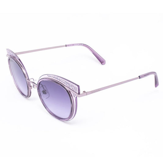 Swarovski Purple Metal Sunglasses Swarovski