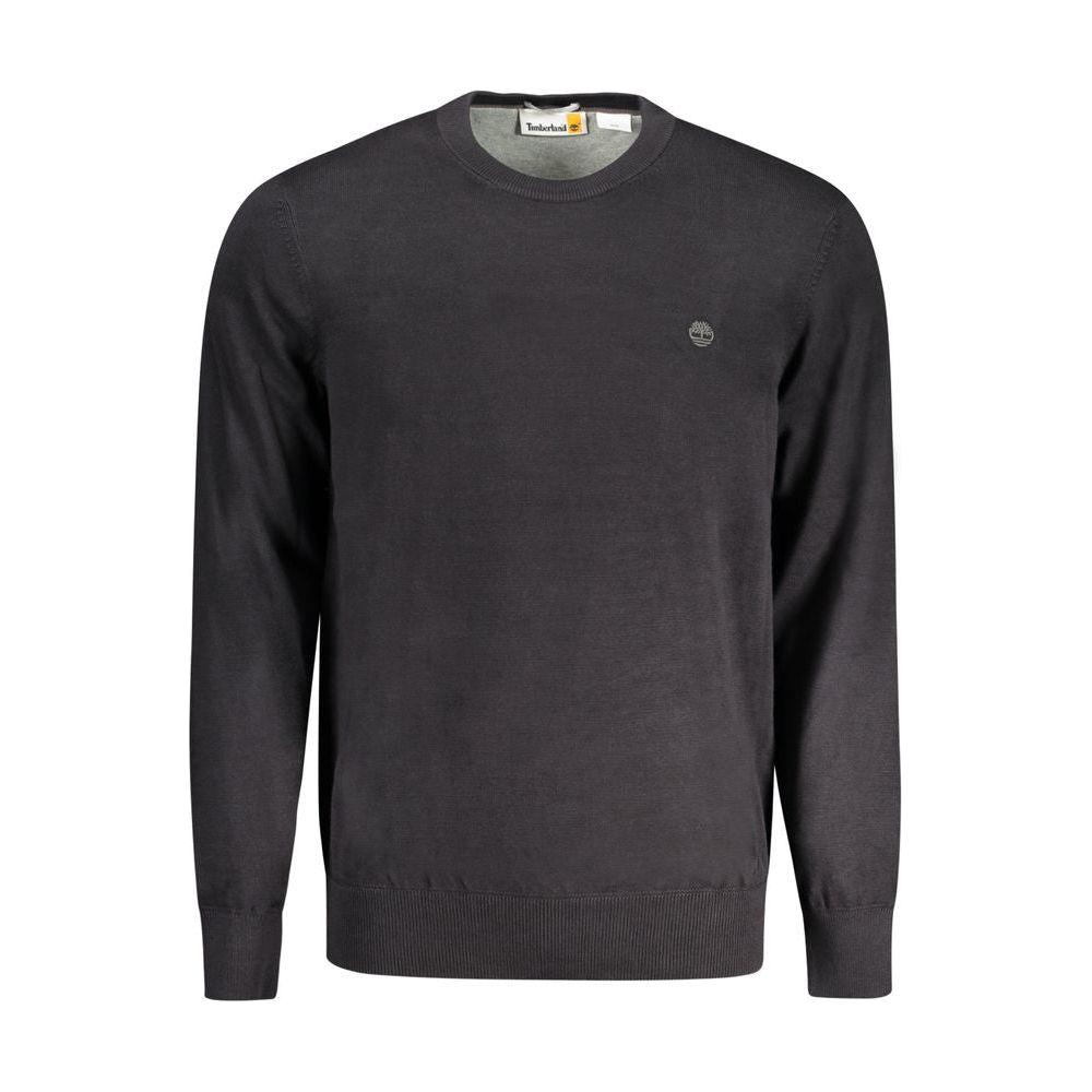 Timberland Black Cotton Men Sweater Timberland