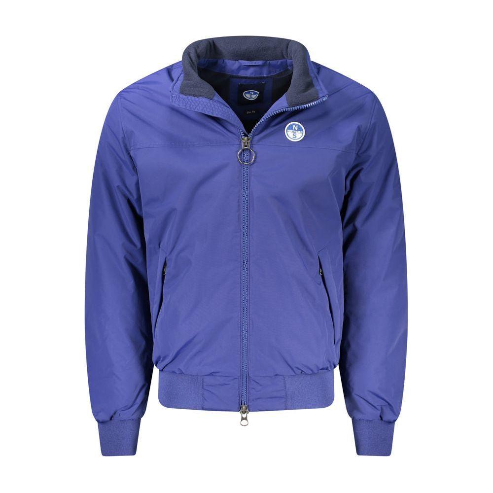 North Sails Blue Polyamide Jacket North Sails