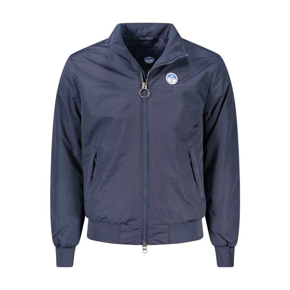 North Sails Blue Polyamide Jacket North Sails