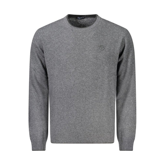 North Sails Gray Cashmere Sweater North Sails