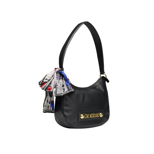 Love Moschino Black Polyethylene Handbag Love Moschino