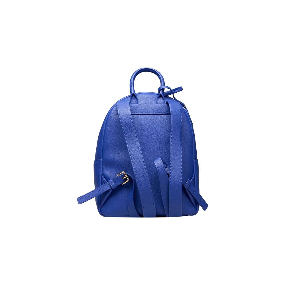 Love Moschino Blue Polyethylene Backpack Love Moschino