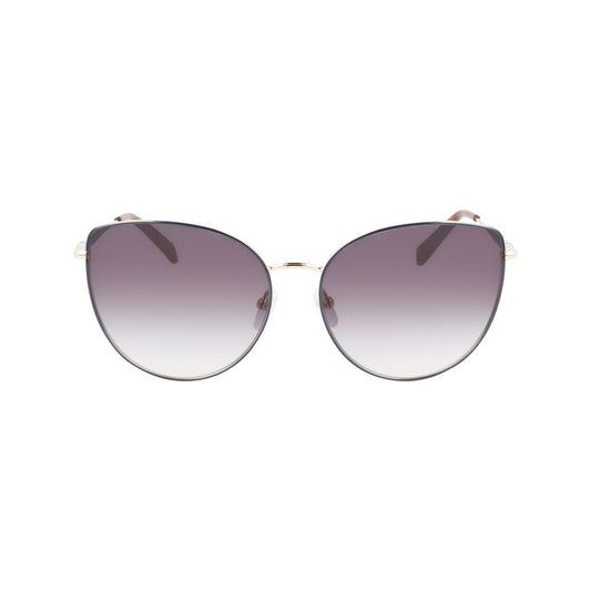 Longchamp Gold Metal Sunglasses Longchamp