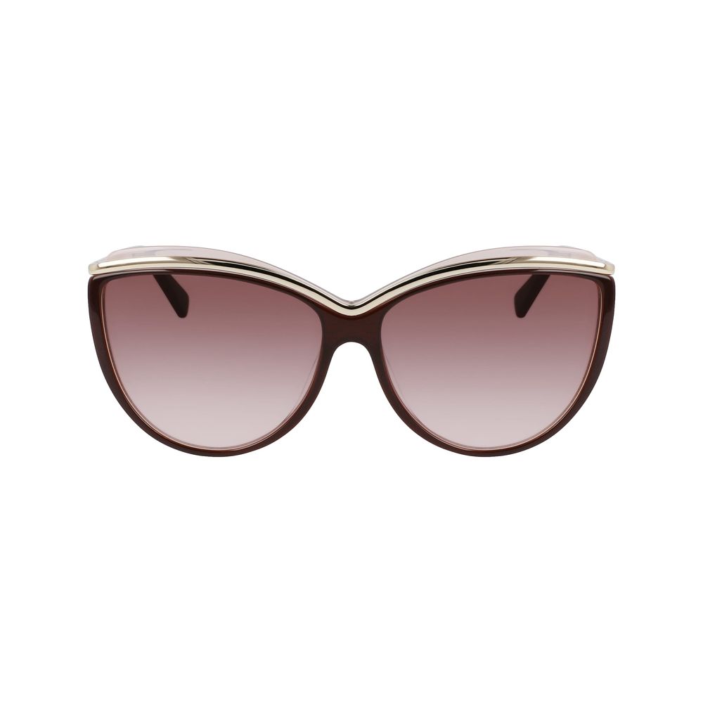 Longchamp Brown Acetate Sunglasses Longchamp