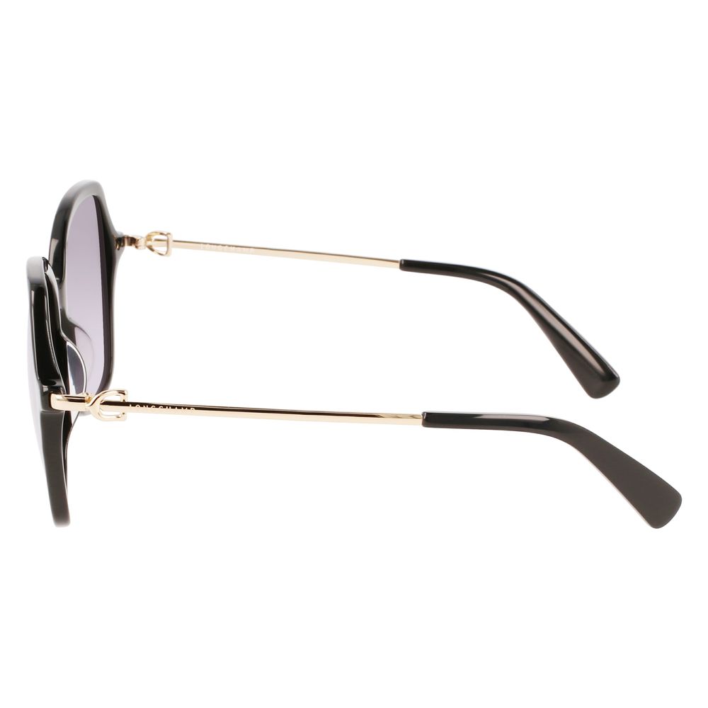 Longchamp Black Acetate Sunglasses Longchamp