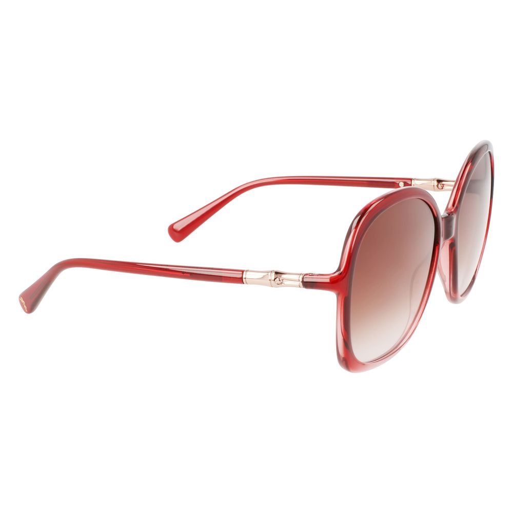 Longchamp Red Bio Injected Sunglasses Longchamp