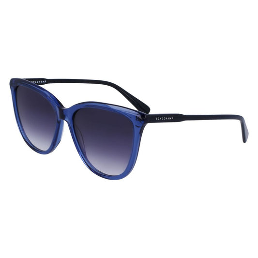 Longchamp Blue Acetate Sunglasses Longchamp