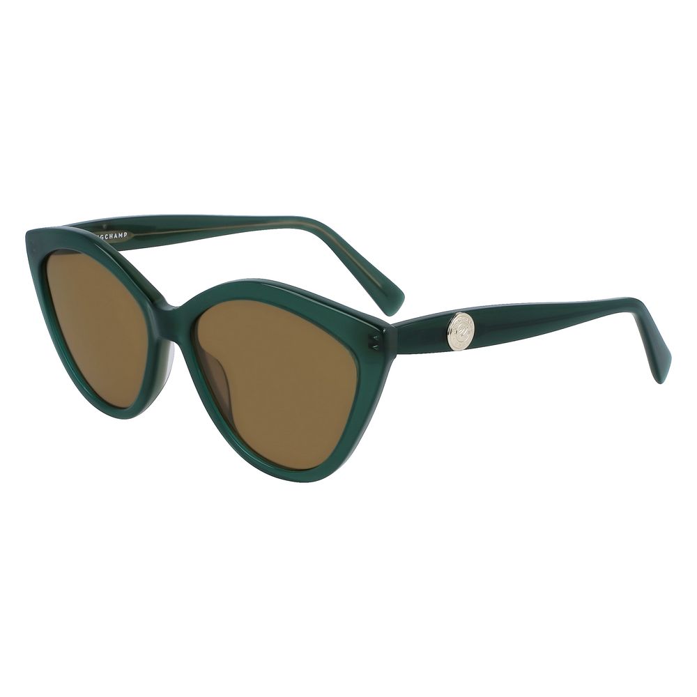 Longchamp Green Acetate Sunglasses Longchamp