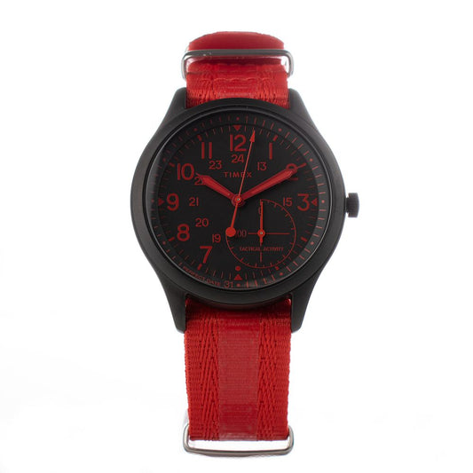 Timex Red Nylon Watch Timex