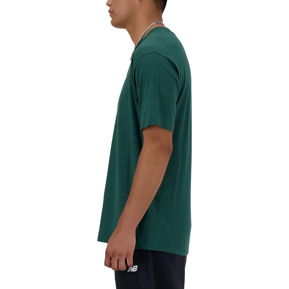 New Balance Green Cotton T-Shirt