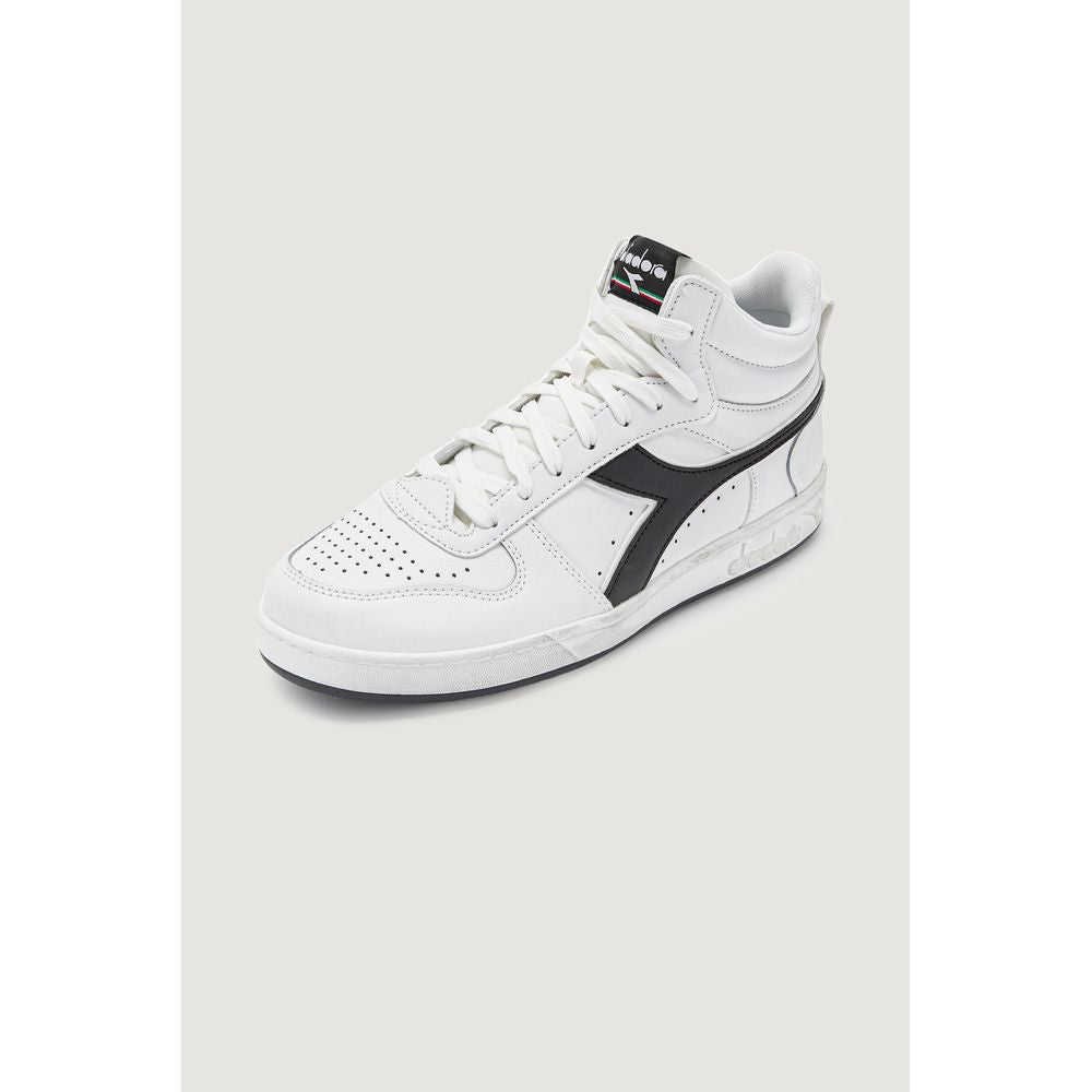 Diadora Black Leather Sneaker Diadora