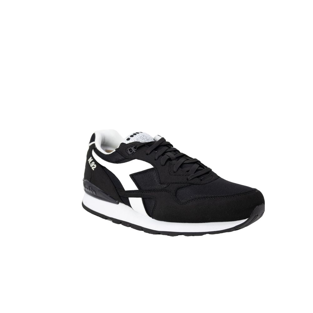 Diadora Black Fabric Sneaker Diadora