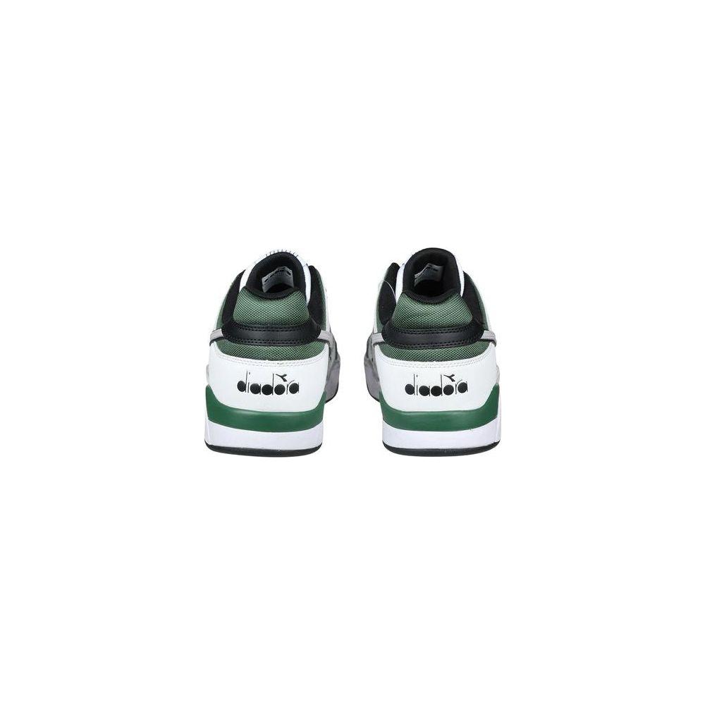 Diadora Green Leather Sneaker Diadora