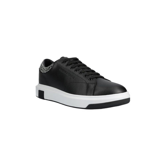 Armani Exchange Black Polyester Sneaker Armani Exchange