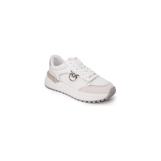 PINKO White Leather Sneaker PINKO