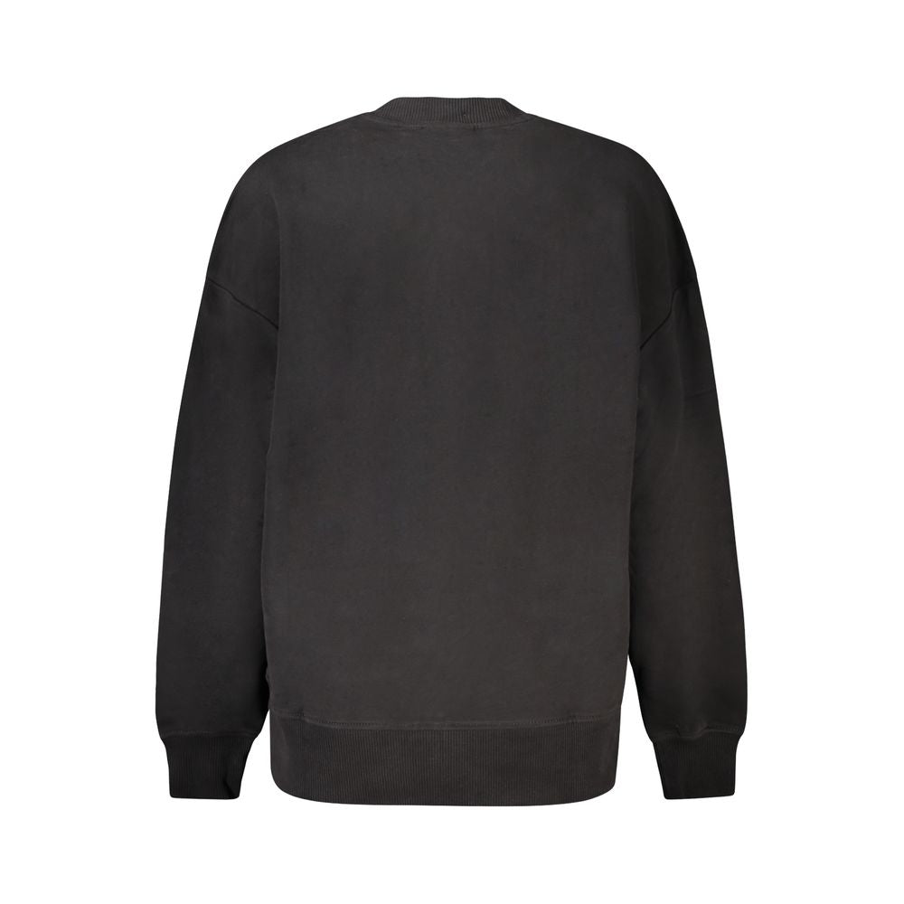 Calvin Klein Black Cotton Sweater Calvin Klein