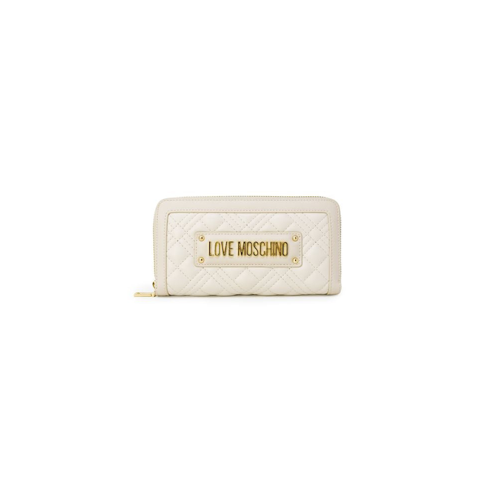 Love Moschino Beige Polyethylene Wallet