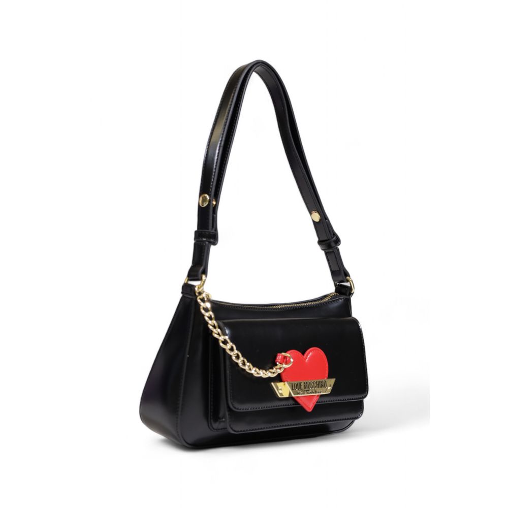 Love Moschino Black Polyethylene Handbag