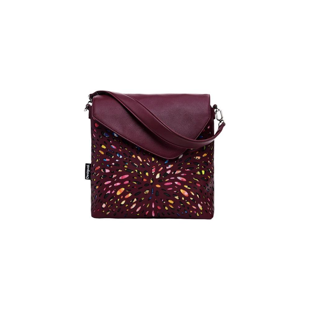 Desigual Bordeaux Polyethylene Backpack Desigual