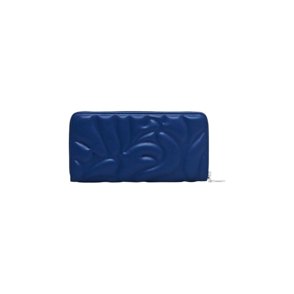 Desigual Blue Polyethylene Wallet Desigual