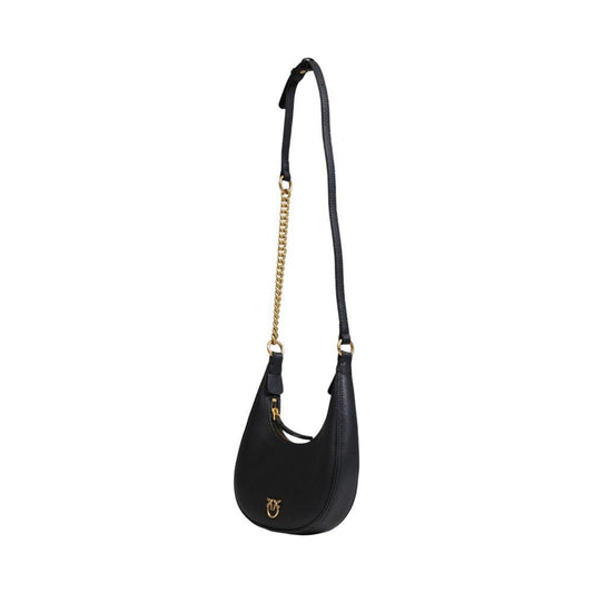 PINKO Black Leather Handbag PINKO