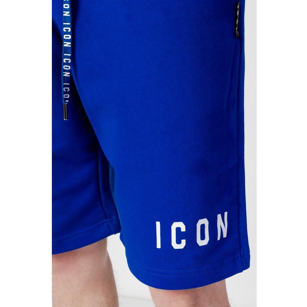 Icon Blue Cotton Short Icon