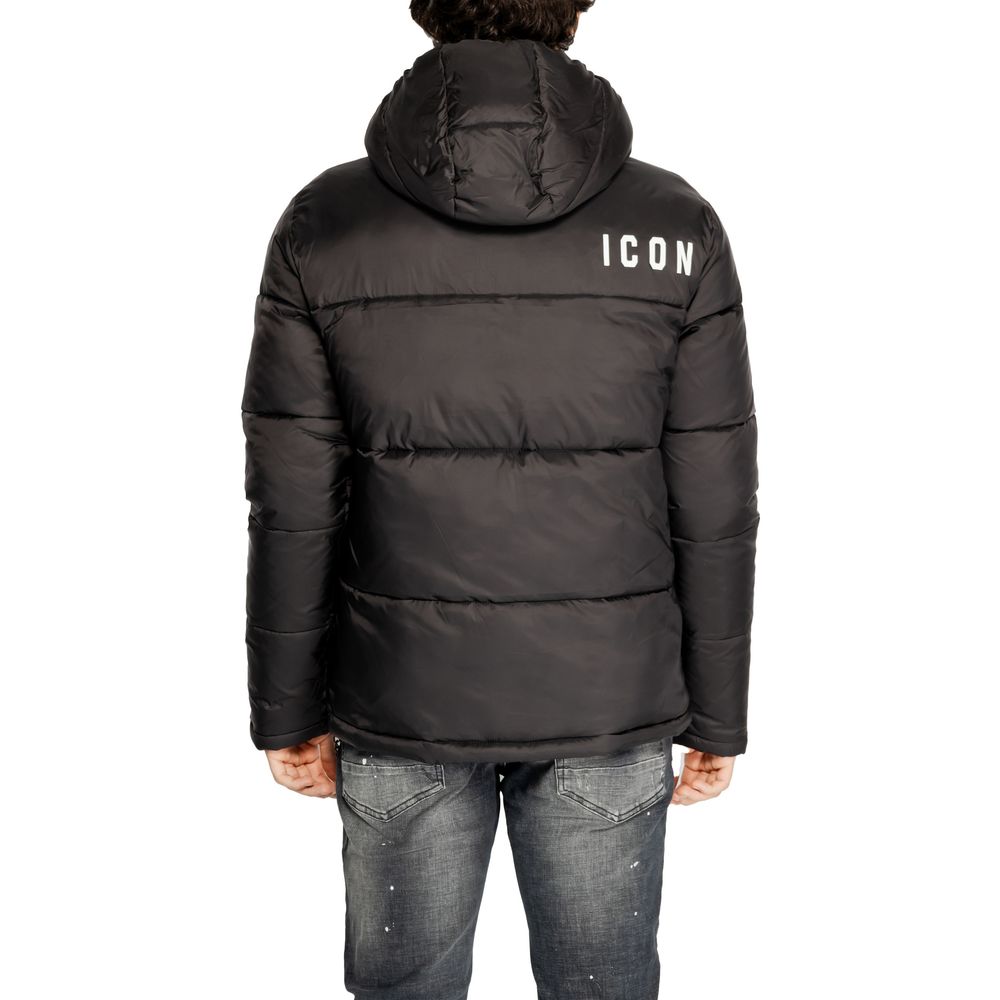 Icon Black Nylon Jacket Icon