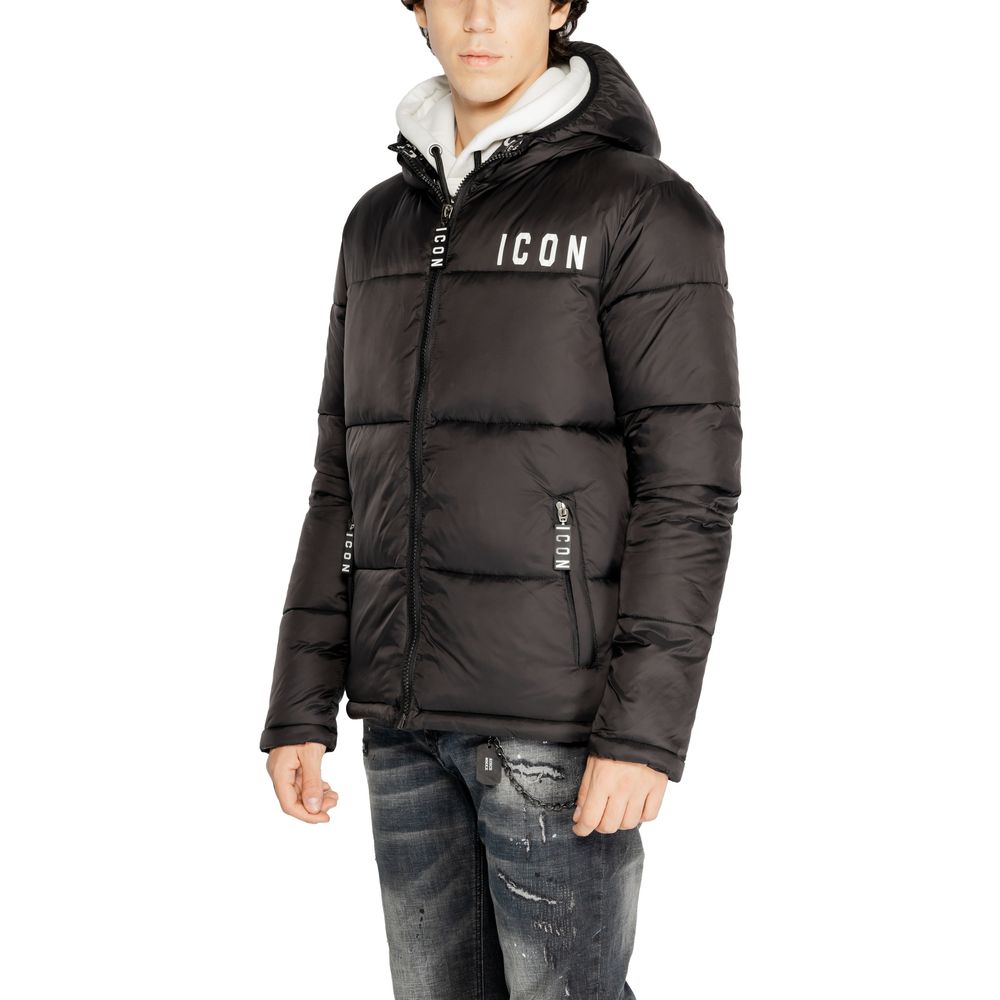 Icon Black Nylon Jacket Icon