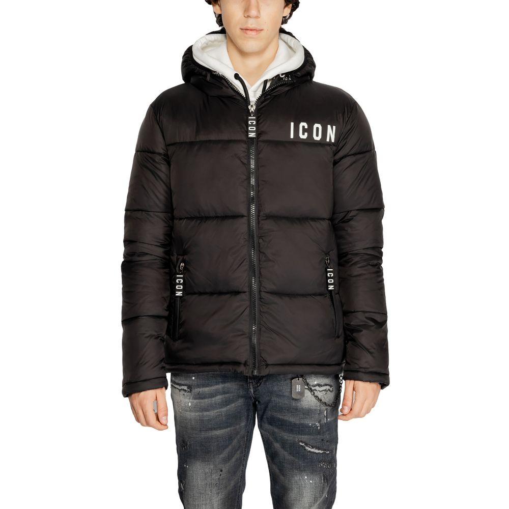 Icon Black Nylon Jacket Icon