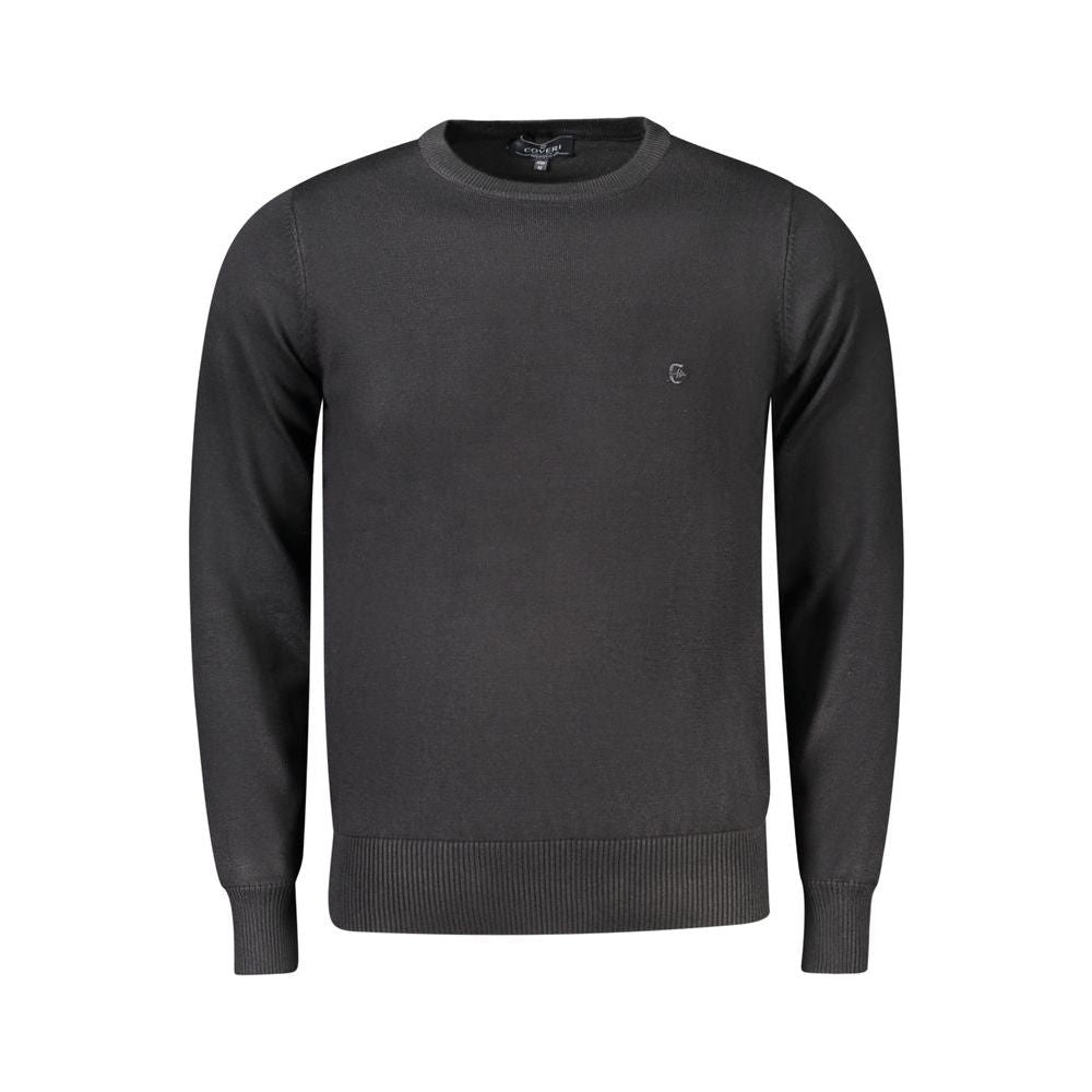 Coveri Moving Black Nylon Sweater Coveri Moving