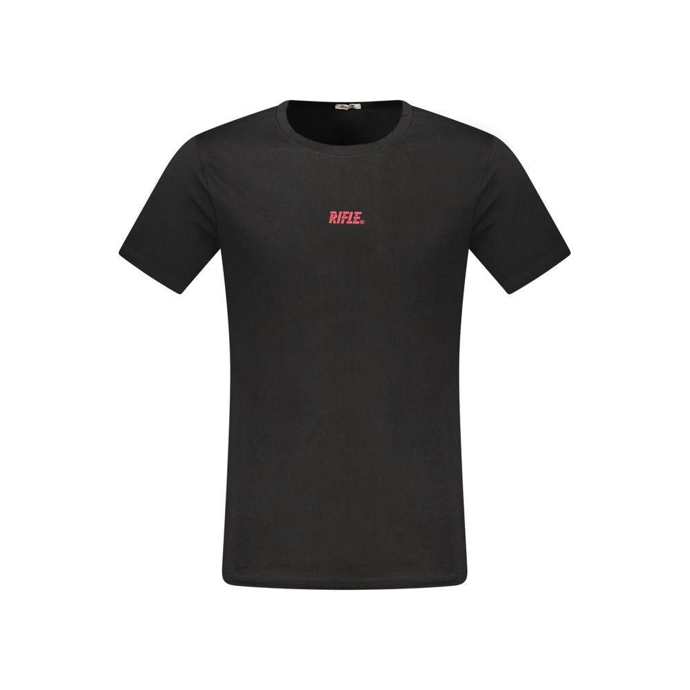 Rifle Black Cotton T-Shirt Rifle